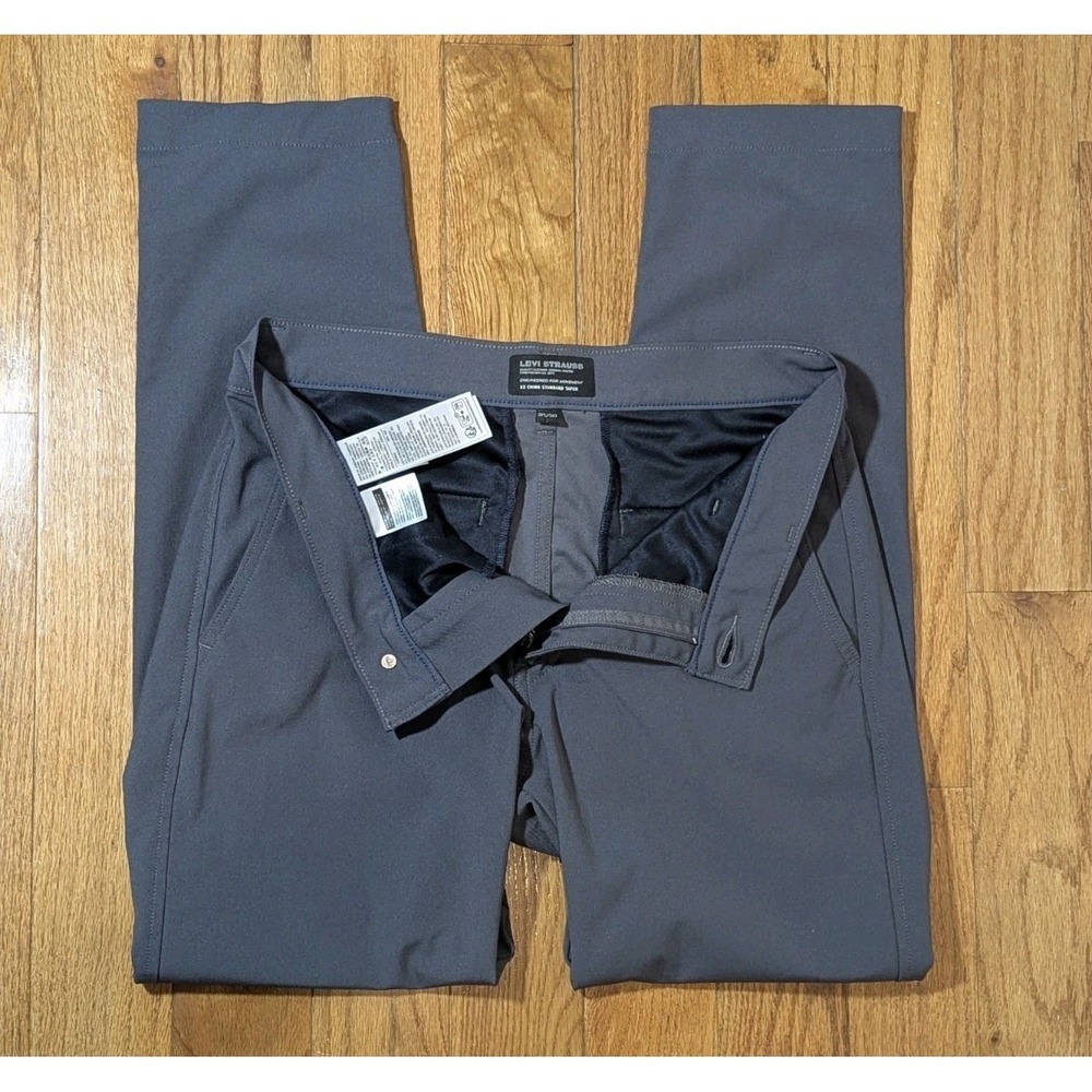 Performance Golf Chino Pants Levi's XX Chino‎ Standard Taper W30 L30 Gray
